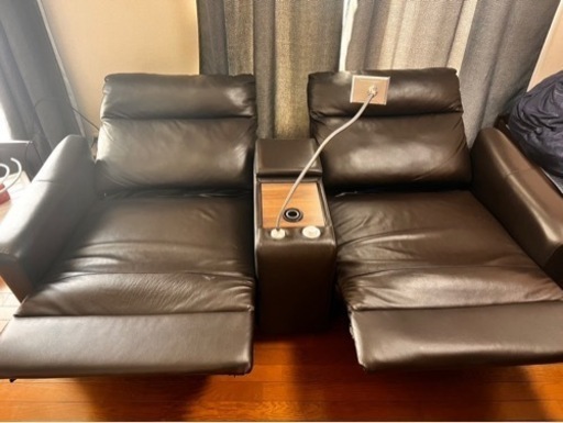 電動リクライニングソファ?最終お値下げ中?¥68,000→¥50,000