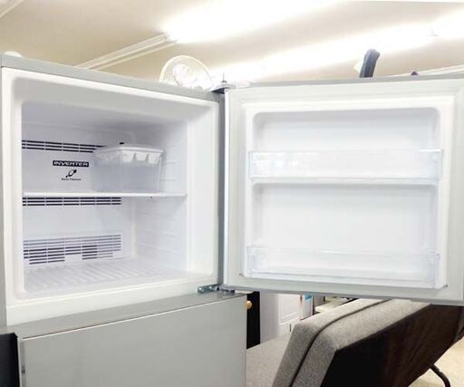 日立 冷蔵庫 203L① 2016年製 R-20FA 200Lクラス 2ドア シルバー  