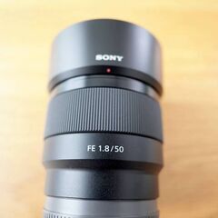 【SONYレンズ】SEL50F18F フルサイズ対応単焦点レンズ