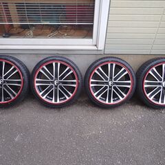 【お取引終了！】★軽乗用車用中古16インチアルミホイール&タイヤ4本セット！・リムガードプロテクター付！