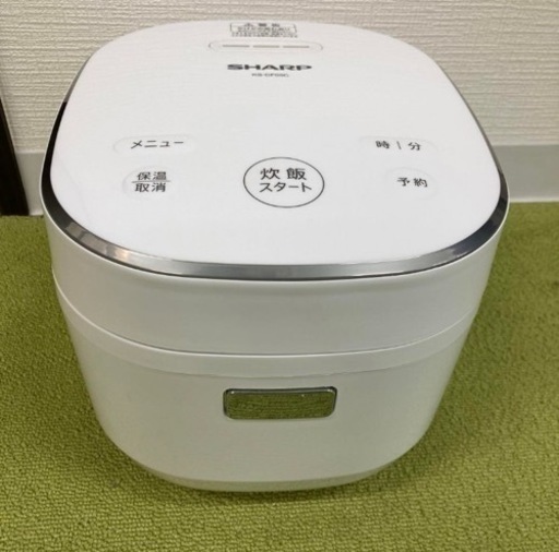 炊飯器 SHARP KS-CF05C 3合炊き　家電 キッチン家電 炊飯器