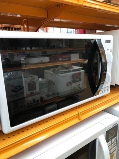 【店頭受け渡し】（237）ヤマダセレクト　電子レンジ　YMW-M17GW6　2020年製　60Hz　中古品