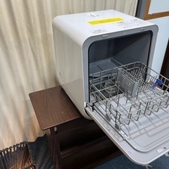 工事不要✨2021年製　しっかり洗浄💧アイリスオーヤマ食洗機❗️清掃済み　美品✨