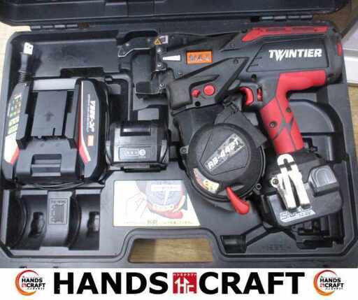 MAX マックス RB-442T 鉄筋結束機 14.4V 5.0Ah バッテリー×2 充電器 中古品 【ハンズクラフト宜野湾店】