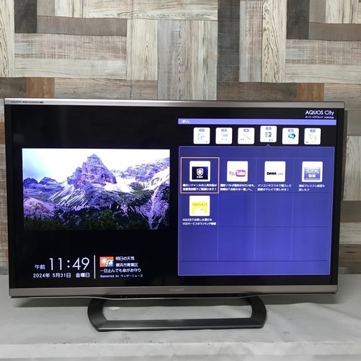即日受渡❣️SHARP  AQUOS40型 YouTube等ネット動画16500円