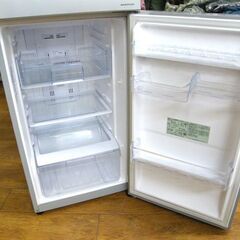 ③ 日立 冷蔵庫 203L 2016年製 2ドア HITACHI R-20FA シルバー 200Lクラス 札幌市 厚別店