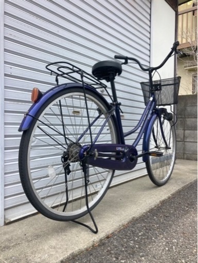 ☆前後タイヤ中古品☆ 27型 軽快車 防犯登録料込価格︎