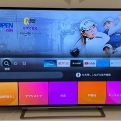 液晶　大画面　テレビ　TOSHIBA 東芝　BRAVIA ブラビア　55インチ　美品