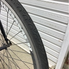 ☆前後タイヤ中古品☆   700C  クロスバイク　防犯登録料込価格︎‼︎