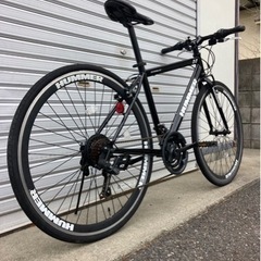 ☆前後タイヤ中古品☆   700C  クロスバイク　防犯登録料込価格︎‼︎