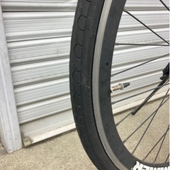 ☆前後タイヤ中古品☆   700C  クロスバイク　防犯登録料込価格︎‼︎