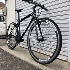 ☆前後タイヤ中古品☆   700C  クロスバイク　防犯登録料込価格︎‼︎