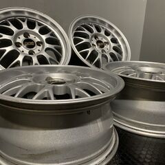 BBS RG358 FORGED 15インチ 4本 7J4HPCD100+42 軽量 鍛造 ロードスター アクア ヴィッツ ヤリス等　(MHB216)クレジットカード QRコード決済可能 BBS RG358 FORGED 15インチ 4本 7J4HPCD100+42 軽量 鍛造 ロードスター