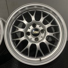 BBS RG358 FORGED 15インチ 4本 7J4HPCD100+42 軽量 鍛造 ロードスター アクア ヴィッツ ヤリス等　(MHB216)クレジットカード QRコード決済可能 BBS RG358 FORGED 15インチ 4本 7J4HPCD100+42 軽量 鍛造 ロードスター