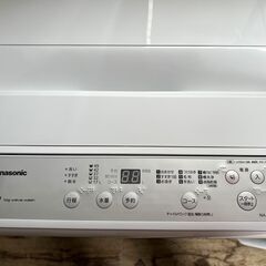 苫小牧市内自社配送有 Panasonic/パナソニック 20年製 6kg洗濯機 縦型 Na-F60b13 ホワイト 