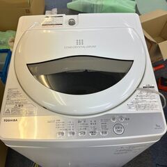 【稼動品】TOSHIBA 東芝 全自動電気洗濯機 AW-5G6 ...