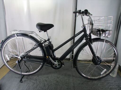 Ｄ550　★整備済み　中古電動自転車★ブリヂストン　アルベルトＥ【27インチ　黒　6Ah】