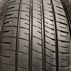 DUNLOP ENASAVE EC204 215/60R16 16インチ 夏タイヤ 22年製 バリ溝 エスティマ マークX オデッセイ クラウンロイヤル等　(MTA716) クレジットカード QRコード決済可能