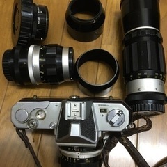 古いカメラ、レンズ