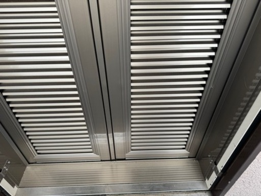 美品】玄関網戸玄関ルーバー 高さ1800×幅80