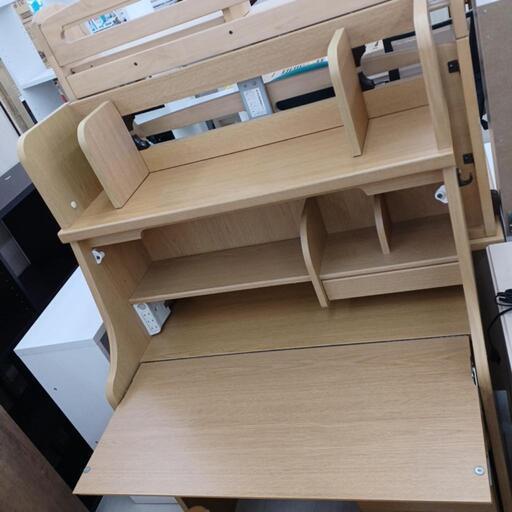 ☆ジモティ割あり☆ﾗｲﾃｨﾝｸﾞﾃﾞｽｸ 椅子/袖箱付 NA 現状販売【joh 1354】