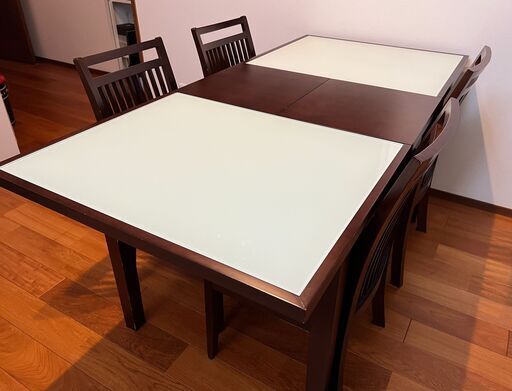 家具　ダイニングテーブル×イス4脚セット