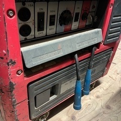 Shindaiwa/新ダイワ EGW151MS 防音型ガソリンエンジン溶接機 エンジンウェルダー　　
