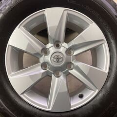 ランドクルーザープラド後期純正． ミシュランタイヤセット 17インチ ６穴 ランドクルーザープラド後期純正． ミシュランタイヤセット 17インチ