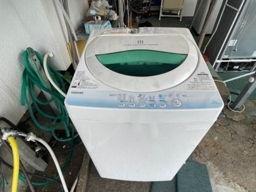 【リサイクルサービス八光】2014年製　東芝5.0㎏　全自動洗濯機　AW-BK5GM