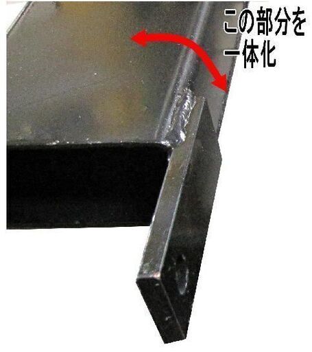 上部3面一体化軽量1830L開口135＊60フォークリフト用サヤ  