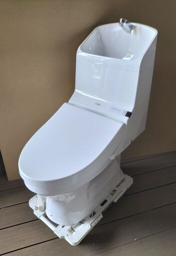 (IK03-T)TOTO ウォシュレット一体形便器ZJ◆TCF9137L◆CS343B◆18年製◆床排水◆W38.5×D81×H96cm◆住宅設備◆モデルルーム展示品◆A-356