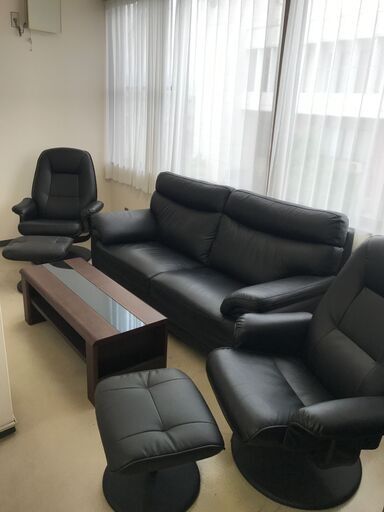 高級ソファー応接セット（使用頻度極少）美品