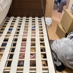 フランスベッド　ダブルベッド　フレーム フランスベッド(ダブル、フレーム付き)