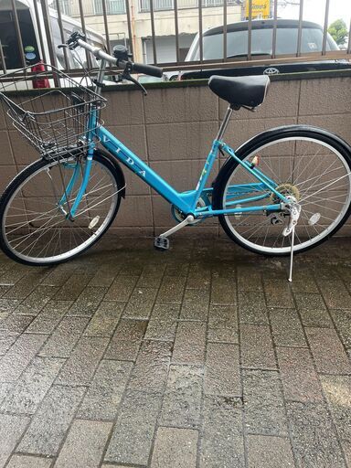 リサイクルショップどりーむ荒田店 No1266 自転車　２６インチ　シティサイクル　状態良好♪　ギア切り替え付き　LEDライト付き♪