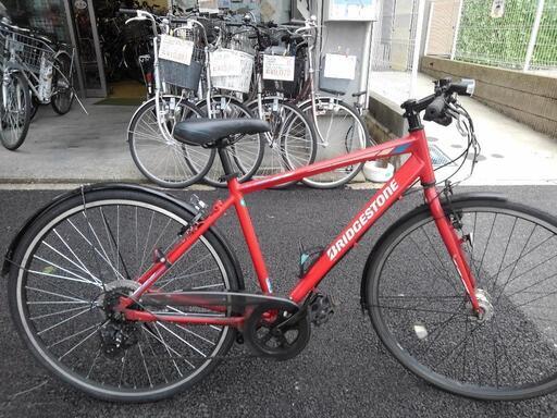 中古自転車３０７５　ブリヂストン　TB1　TB48  ２７インチ　７段ギヤ　LEDオートライト　アルミフレーム