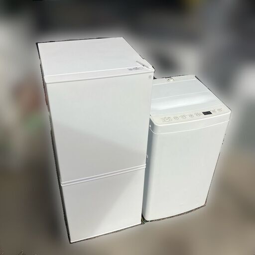 SALE♬【分解洗浄＆除菌済み】【即日配送 冷蔵庫2020年製 ニトリ＆amadana洗濯機5.5kgの2点セッ】