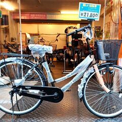 ☆特価新車! 26ｲﾝﾁ ｼﾝﾌﾟﾙﾏﾏﾁｬﾘ ﾌﾞﾗｯｸ♪税込!