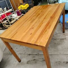 木製テーブル　リメイク　diy