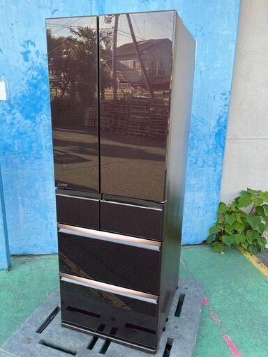 FZZA09088　\t三菱冷凍冷蔵庫 517L MR-WX52F-BRクリスタルブラウン