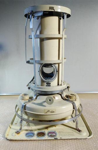 【稼動品】日本アラジン(株)製　アラジンストーブ37型　4本足　昭和レトロ　アンティーク　レアもの　アラジン石油ストーブ