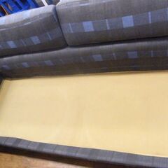 フクラ 3人掛け ソファ クオード 布製 片肘 右アーム フェザー カバーリング グレー 青 HUKLA QUOD 札幌市 厚別区