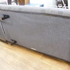 フクラ 3人掛け ソファ クオード 布製 片肘 右アーム フェザー カバーリング グレー 青 HUKLA QUOD 札幌市 厚別区