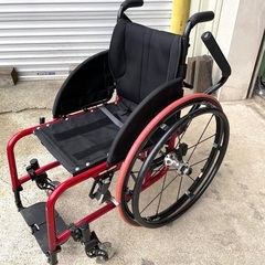 アクティブ車椅子　車椅子自走介助用・日進医療器(NiSSi…