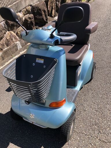 ☆彡限定!!!激安車 スズキ製・電動車いす・車椅子・セニアカー!シニアカー!!介護用品。すぐに乗れます。免許不要。操作簡単!!