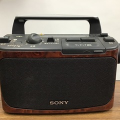 SONY TV/AM/FMラジオ 1999年製 ICF-A55V