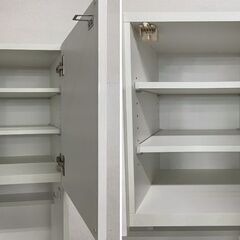 MOMO natural モモナチュラル LAND CUPBOARD 1130NA ホワイト 