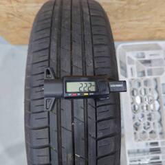 【青森発】鉄ホイール 14x4.5J  +45 PCD100 ４H ハブ56 155/65R14 75S  BRIDGESTONE  ECOPIaEP150 2017x1 2019x2 2021x1年製 4本セット  【G0494】