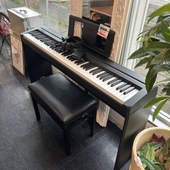 YAMAHA ヤマハ 電子ピアノセット 電子ピアノ P-45 ピ...