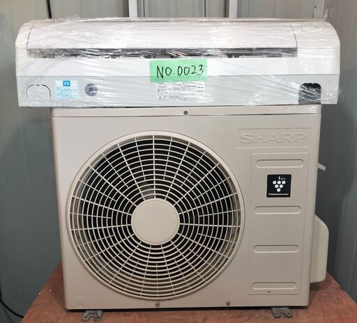 ワ0023 SHARP2016年式2.5kw8畳適用38000円＠標準工事込み＠大阪市内＠岩出市内価格