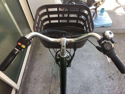 地域限定送料無料 ブリヂストン ラクット 24 新基準 9,6AH 2021年 緑系